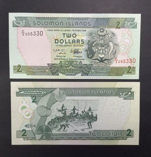 Соломоновы острова 2 доллара 1997 UNC