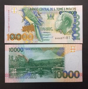 Сан Томе и Принсипи 10000 добрас 2004 UNC