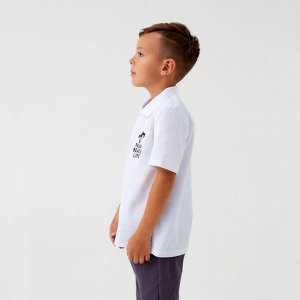 Футболка-поло детская KAFTAN Holidays 34 (122-128 см)