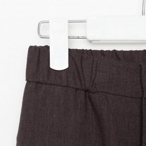 Брюки для мальчика MINAKU: Casual collection цвет коричневый, рост