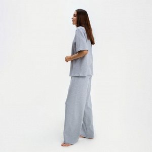 Комплект женский (футболка и брюки) KAFTAN Basic р. 48-50, серый