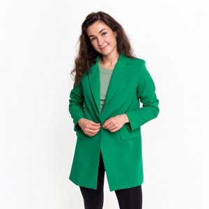 Пиджак женский, цвет зелёный, размер 42-44