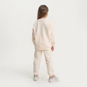 Костюм детский (свитшот, брюки) KAFTAN Basic line 38 (146-152 см), бежевый