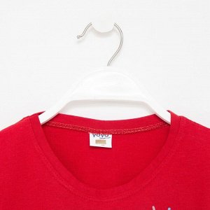 Комплект (футболка/шорты) для мальчика, цвет красный, рост 104