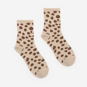 Набор женских носков MINAKU 5 пар "Леопард", р-р 36-39 (23-25 см)