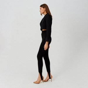 Брюки женские MINAKU: Casual Collection цвет чёрный