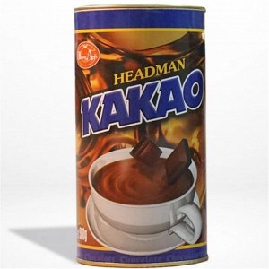Какао 3 в 1 (какао, сахар, сливки) с шоколадным вкусом 500 гр.HEADMAN (банка)