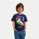 Футболка детская &quot;Colors&quot; Микки Маус, рост, синий