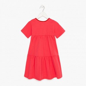 Платье "Ундина-3", цвет коралловый, рост 104