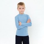 Водолазка для мальчика, цвет голубой, рост 140 см