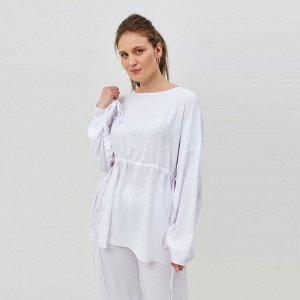 Костюм женский (туника, брюки) MINAKU: Casual Collection цвет белый