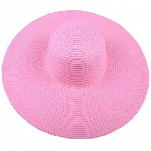 Шляпа женская светло-розовая