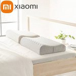 Ортопедическая подушка для крепкого здорового сна, массажная, анатомическая, латексная, с эффектом памяти, антибактериальная ткань, Xiaomi Mi 8H Natural Latex Pillow / 60 х 40 см