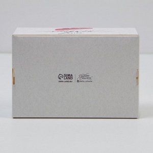 Коробка для эклеров с вкладышами «Сладкая жизнь» - (вкладыш - 4 шт), 20 х 15 х 5 см