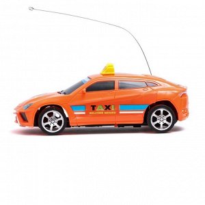 Машина радиоуправляемая «Ровер», работает от батареек, цвет оранжевый