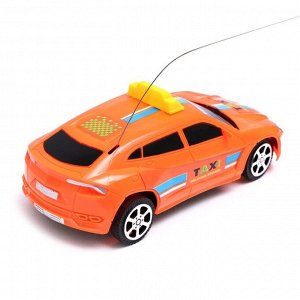Машина радиоуправляемая «Ровер», работает от батареек, цвет оранжевый