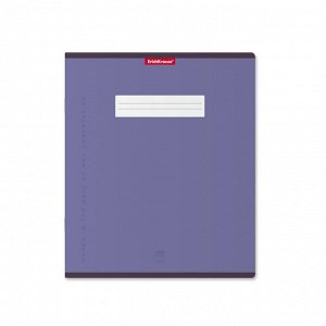 Тетрадь 48 листов в линейку ErichKrause Unicolor Bright, обложка мелованный картон, блок офсет, микс