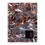 Ежедневник недатированный А6, 128 листов, &quot;Золотые волны&quot;, Soft touch, блок 70 г/м2