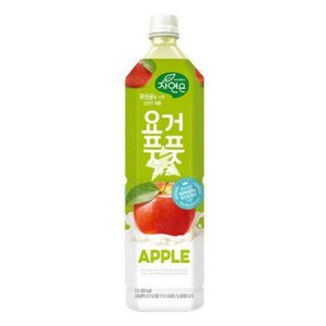 Напиток йогуртовый яблоко "Nature's" с добавлением сахара, Woongjin, пл/б, 1,5л