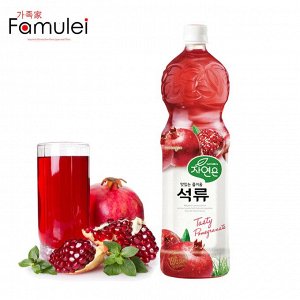 Напиток гранатовый "Nature's" сокосодержащий восстановленный, Woongjin, пл/б, 1,5л