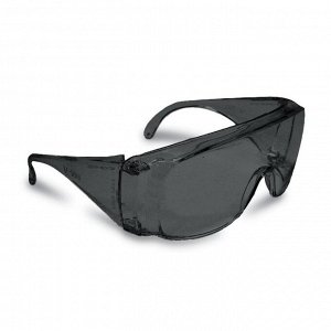 Защитные очки TRUPER LEN-SN, поликарбонат, УФ защита, защита от царапин, черные