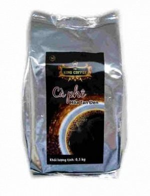 Кофе натуральный РАСТВОРИМЫЙ порошкообразный Pure Black 500 гр Т.М. « King Coffee»