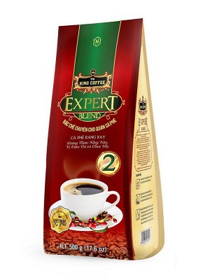 Кофе МОЛОТЫЙ King Coffee Expert №2, серия Blend, 500 гр., мягкая уп.