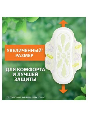 NATURELLA Ultra Женские гигиенические прокладки ароматиз Camomile Normal Plus Single 18шт ПрКор