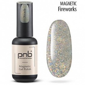 Магнитный гель-лак PNB Magnetic Fireworks 8 мл