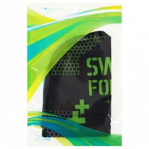 Шапочка для плавания детская тканевая ONLYTOP Swim SWIM FORCE, обхват 46-52 см