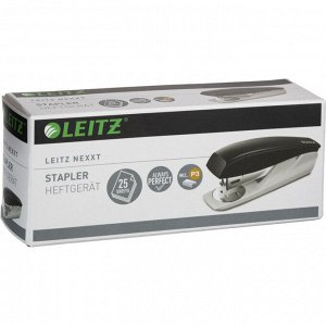 Степлер LEITZ L5501 (N24/6) до 25 лист. черный антистеплер...