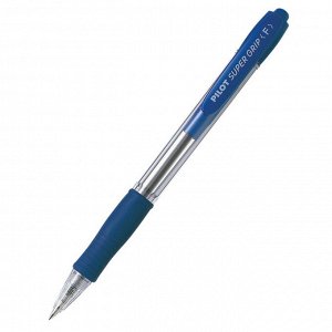 Ручка шариковая авт PILOT BPGP-10R-F резин.манжет.синяя 0,22мм Яп...