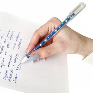 Ручка гелевая BeSmart,0,5мм, синий,пиши-стирай Bunny,синий,BSGP00...