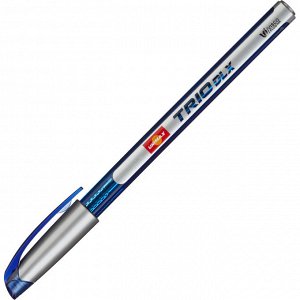 Ручка шариковая неавтоматическая Unimax TRIO DLX 0,5мм, треуг, си...