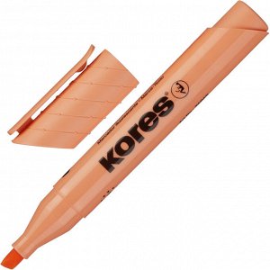 Маркер выделитель текста Kores High Liner Plus пастельные 6 цв. '...