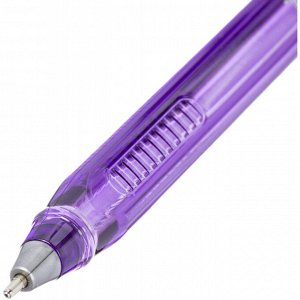 Ручка шариковая неавтоматическая Unimax Trio DC Fashion 1мм, фиол...