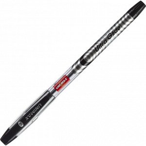 Ручка шариковая неавтоматическая Unimax Ultra Glide 1мм чер, масл...