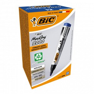 Маркер перманентный BIC Marking 2000 1.7-4.9 мм синий...