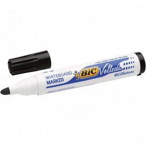 Маркер для белых досок Bic Velleda 1701 1.4-4.95 мм черный...