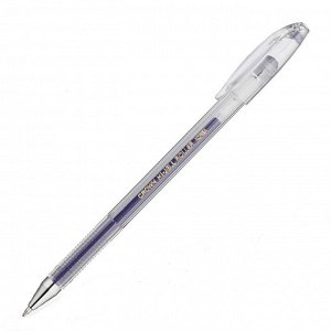 Ручка гелевая неавтоматическая CROWN Hi-Jell синяя 0,5мм HJR-500B...