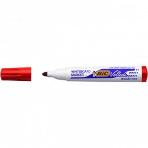 Маркер для белых досок Bic Velleda 1701 1.4-4.95 мм красный...