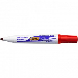 Маркер для белых досок Bic Velleda 1701 1.4-4.95 мм красный...