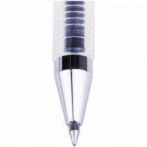 Ручка гелевая неавтоматическая CROWN Hi-Jell черная 0,5мм HJR-500...
