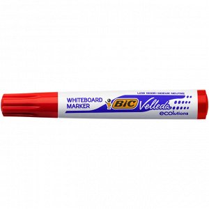 Маркер для белых досок Bic Velleda 1701 1.4-4.95 мм красный...