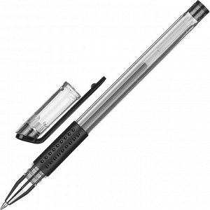 Ручка гелевая неавтоматическая Attache Gelios-010, черный, 0,5мм...
