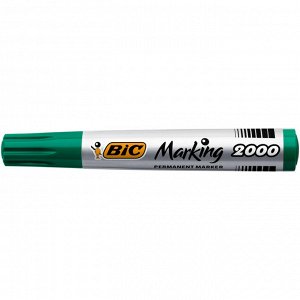 Маркер перманентный BIC Marking 2000 1.7-4.9 мм зеленый...