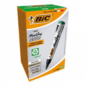 Маркер перманентный BIC Marking 2000 1.7-4.9 мм зеленый...