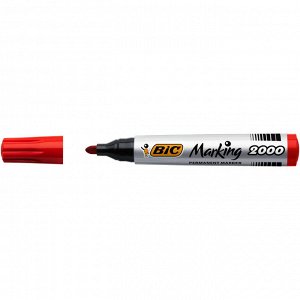 Маркер перманентный BIC Marking 2000 1.7-4.9 мм красный...