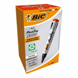 Маркер перманентный BIC Marking 2000 1.7-4.9 мм красный...