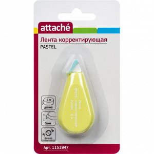 Корректирующая лента Attache 5ммх6м pastel TW...